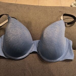Victoria's Secret Heathered Blue Bra